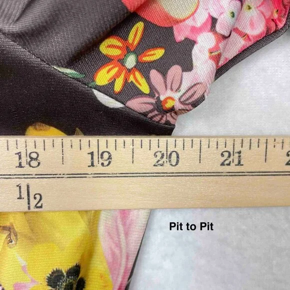 Adidas Original Fruit Bowl Floral Firebird Track Jacket Womens Size M - Picture 8 of 10